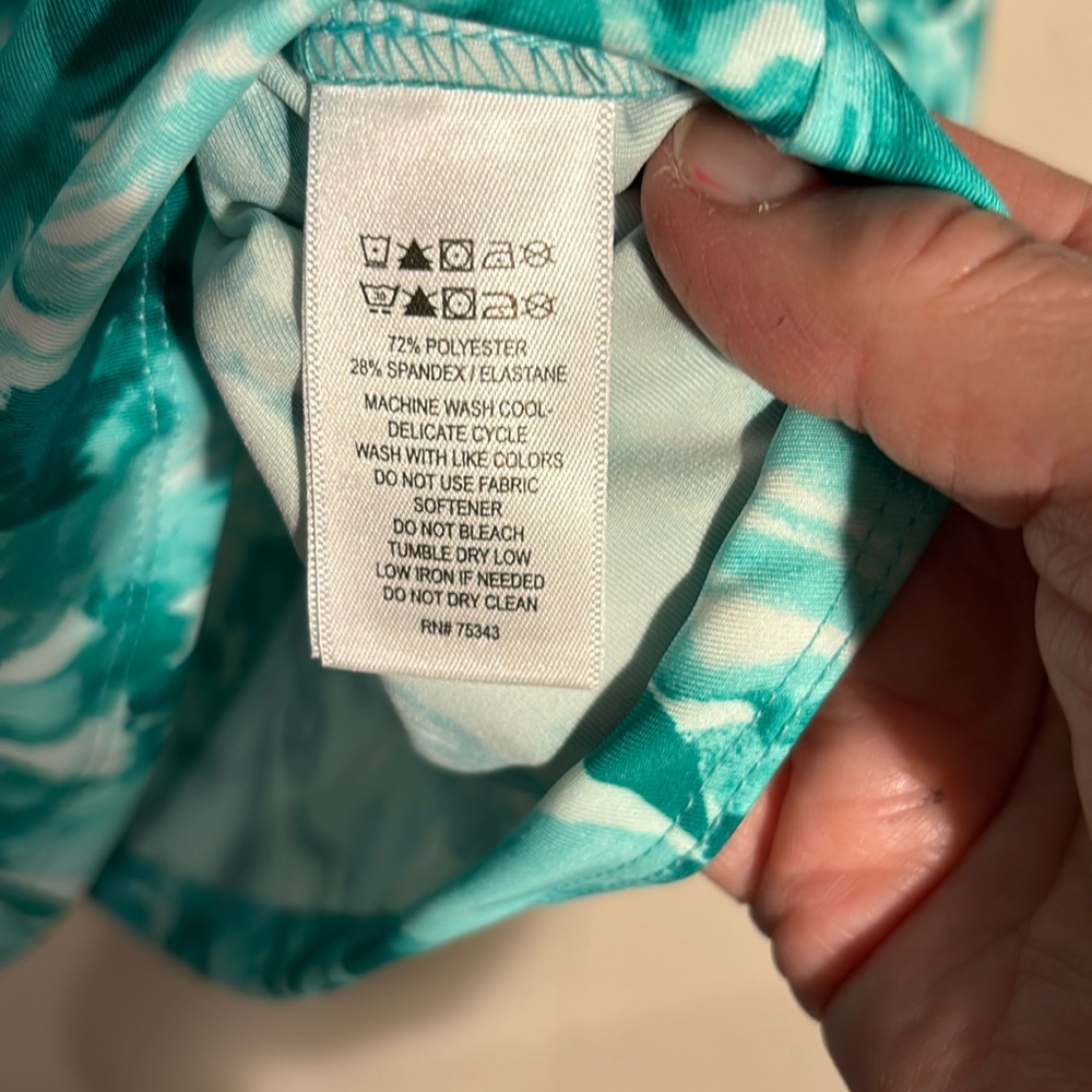 TOMMY BAHAMA Azure Upf 50 Golf Long Sleeve Active Zip Up Jacket - Picture 13 of 15